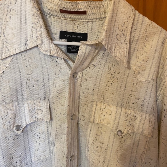 Calvin Klein button up shirt - Picture 5 of 6